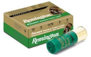 Remington 26835 Premium Magazine Turkey 12Ga 3 In. Max Dr 2Oz Shotshell Copper Plated & Hv 10 100