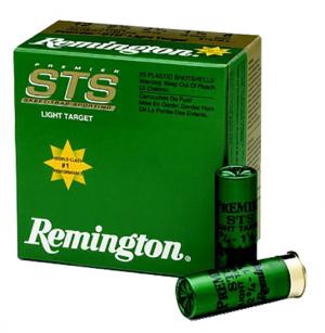 Remington Sts Target Ammo 12 Gauge 2-3/4" 1 Oz #8 Shot - 12 Gauge 2-3/4" 1 Oz #8 Shot 25/Box (Sts1218) 20155
