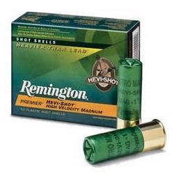 Remington Premier Hevi-Shot 12 Gauge Ammo Nitro Magnum Waterfowl Load 2-3/4" Shell #7.5 Shot 1325 fps 10 Rounds