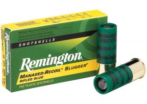 Remington Express Managed-Recoil Ammo 12 Gauge 2-3/4" 1 Oz Rifled Slug - 12 Gauge 2-3/4" 1 Oz Rifled Slug 5/Box 20290