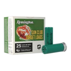 Remington Gun Club Lite Target Ammo 12 Gauge 2-3/4" 1-1/8 Oz #7.5 Shot - 12 Gauge 2-3/4" 1-1/8 Oz #7.5 Shot 25/Box GC12L7