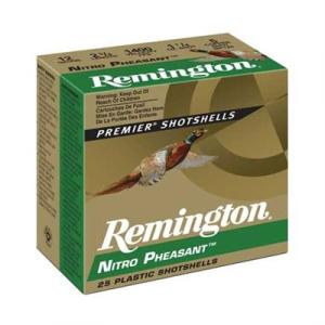 Remington Nitro Pheasant Ammo 20 Gauge 2-3/4" 1 Oz #6 Shot - 20 Gauge 2-3/4" 1 Oz #6 Shot 25/Box 28648