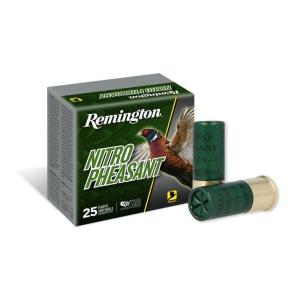 Remington Nitro Pheasant Ammo 12 Gauge 2-3/4" 1-1/4 Oz #6 Shot - 12 Gauge 2-3/4" 1-1/4 Oz #6 Shot 25/Box 74839