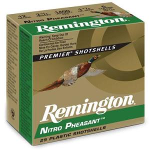 Remington Ammunition NP20M6 Premier Nitro Pheasant 20 Gauge 3' 1 1/4 oz 6 Shot 25 Bx/ 10 Cs 047700348100