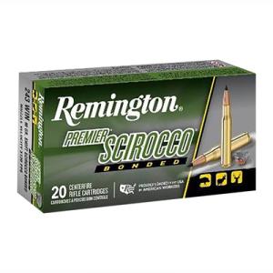 Remington Premier Scirocco 300 Winchester Magnum Rifle Ammo - 300 Winchester Magnum 180gr Scirocco Bonded 20/Box R29330