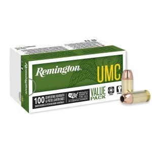 Remington UMC Handgun .45 ACP 230 Grain Jacketed Hollow Point Centerfire Pistol Ammo 100 Rounds 23689