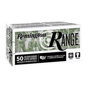 Remington Range 9mm Luger 115 Grain Full Metal Jacket Brass Cased Pistol Ammo 250 Rounds R23975 
