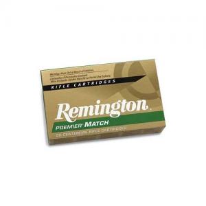 Remington Premier Match .223 77 Grain Sierra MatchKing Boat-Tail Hollow Point Centerfire Rifle Ammo 20 Rounds 27686