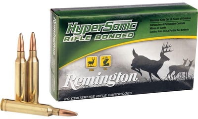 Remington Hypersonic Bonded Rifle Ammunition .270 Win 140 gr PSP 2975 fps 20/ct