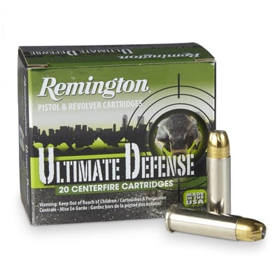 38 Special +P Remington 125 BJHP HD38SBN