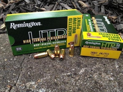 Remington High Terminal Performance Ammo 380 Auto 88gr Jhp - 380 Auto 88gr Jacketed Hollow Point 50/Box