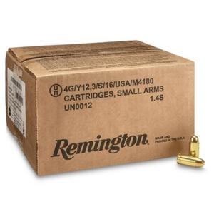 Remington UMC Handgun Ammunition 9mm Luger 115 gr. FMJ 1145 fps 500/ct (Bulk)
