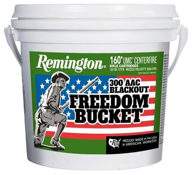Remington UMC Centerfire OTFB 120 Grain 160 rd. Freedom Bucket