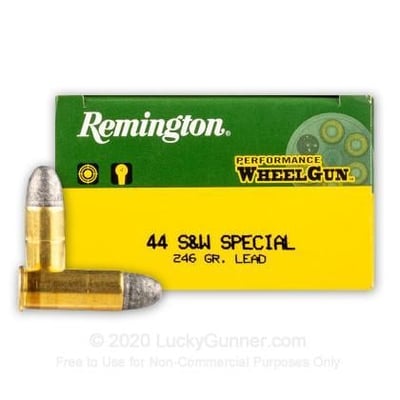 44 Special Remington 246 LRN RPW44SW