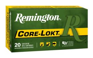Remington Ammunition Core-Lokt 6.5 Creedmoor 140 gr 2700 fps Pointed Soft Point Core-Lokt 27657 Single Box - 20 Rounds 27657