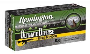 Remington Ammunition RD223R4 Ultimate Defense 223 Rem 62 gr Core-Lokt Ultra Bonded PSP 20 Bx/ 10 Cs