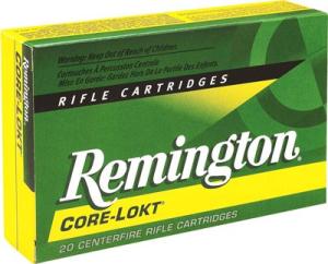 Remington Core-Lokt Ammunition 7mm Remington Ultra Magnum 150 Grain Core-Lokt Pointed Soft Point Box of 20 047700479606