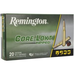 Remington .308 Winchester 165 Grains Core-Lokt Tipped Brass Cased Centerfire Rifle Ammo 20 Rounds 29044