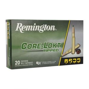 Remington Core-Lokt Tipped, .300 Win. Mag., Polymer Tip, 150 Grain, 20 Rounds