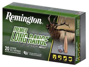Remington Premier Long Range, 6.5mm Creedmoor, Speer Impact, 140 Grain, 20 Rounds