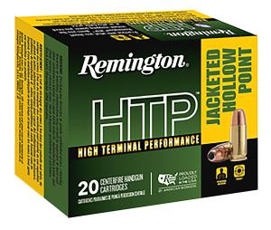 Remington .45 Colt HTP 230 Grain Jacketed Hollow Point Centerfire Pistol Ammo 20 Rounds 23012