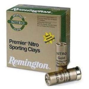 Remington Premier Nitro Gold Sporting Clays 28 Gauge Ammo 2-3/4" #7.5 Lead 3/4 Oz 1300 fps 250 Rounds 