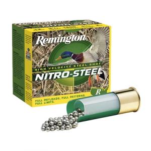 Remington Nitro-Steel High Velocity Ammo 12 Gauge 3-1/2" 1-1/2 Oz #2 Shot - 12 Gauge 3-1/2 1-1/2 Oz #2 Shot 25/Box REM NSI12352