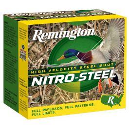 Remington Nitro-Steel High-Velocity, 12 Gauge, 3 1/2" Shot Shells, 1 1/2 oz., 250 Rounds NSI12352