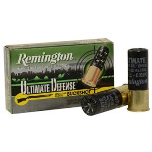 Remington Ultimate Defense Shotshell Ammunition 12ga. 2-3/4" #00 1200 fps 5/ct 20711