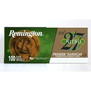 Remington Ammunition 28869 Premier Nitro 27 12 Gauge 2.75' 1 1/8 oz 8 Shot 100 Bx/ 2 Cs 047700527901