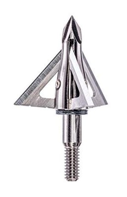 Muzzy Broadheads New Muzzy Trocar Crossbow 100 Grain 3 Blade with Offset Blade Design (3-Pack)