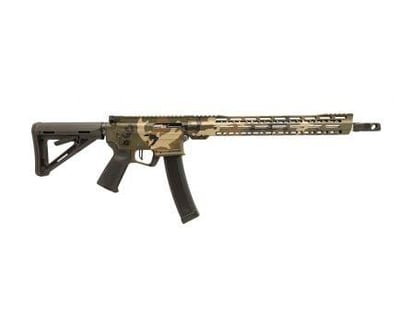 Palmetto State Armory Custom AR-V 16"  Competition Ready PCC Rifle w/3.5 Lb Match Trigger M81 Woodland