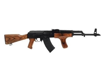 Palmetto State Armory AK-D GF3 Nutmeg Wood Rifle with Cheese Grater Upper Hand Guard and Wooden Dong 7.62x39mm 051655106365