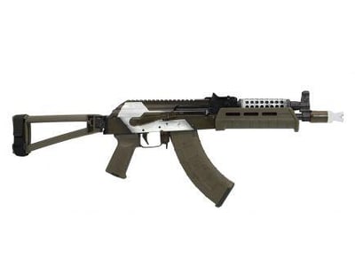 Palmetto State Armory Custom AK-P "2K12 Kub" MOE Triangle Side Folding Pistol w/ Cheese Grater 7.62x39mm 51655107040