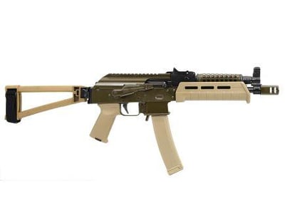 Palmetto State Armory Custom "Gorka" AK-V MOE  Triangle Folding Pistol w/ Cheese Grater ODG & FDE