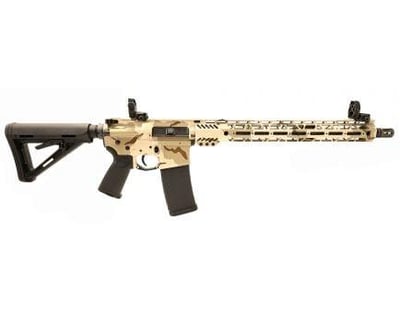 Palmetto State Armory Custom 16" Nitride 15" Cross-Cut MLOK MOE Rifle DCU