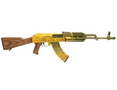Palmetto State Armory Custom PSAK-47 GF3 Forged "Camo-Nanner" Rifle w/Billet Handguard ALG Trigger & Nutmeg Furniture