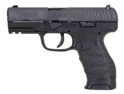 Walther Creed Unissued German Police Trade In 9mm 4" 16rd Pistol, Black 051655227825