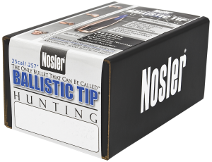Nosler Ballistic Tip Hunting 25 Caliber (0.257") Spitzer Bullets - 25 Caliber (0.257") 115gr Spitzer 50/Box 25115