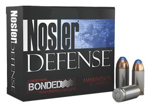 Nosler Defense Handgun, .40 Smith & Wesson, 200 Grain, Bonded JHP, 20 Rounds 