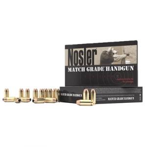 Nosler Match Grade Ammo 40 S&W 180gr Jhp - 40 S&W 180gr Jacketed Hollow Point 50/Box 51212