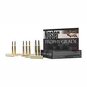 Nosler Trophy Grade 300 Remington Ultra Mag Rifle Ammo - 300 Remington Ultra Magnum 180gr Accubond 20/Box 60065