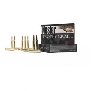 Nosler Trophy Grade Ammo 338 Remington Ultra Magnum 225gr Accubond - 338 Remington Ultra Magnum 225gr Accubond 20/Box