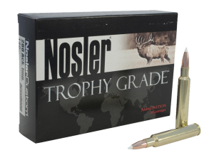 .26 Nosler - NOSLER TROPHY GRADE 129GR ACCUBOND LONG RANGE BRASS CASED - 20 ROUND BOX