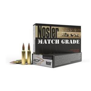 Nosler Match Grade Rifle Ammunition .22 Nosler 70 gr RDF 3000 fps 20/ct 60124
