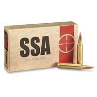 SSA 5.56 NATO 55 Grain Nosler BT Varmint 20 Round Box [FC-054041750004]