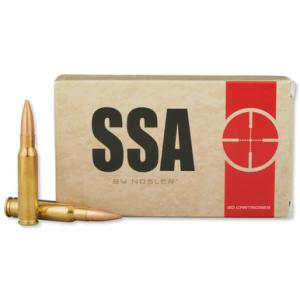 Silver State Armory Ammunition 308 Winchester 175 Grain Nosler Custom Competition Hollow Point Boat Tail Box of 20