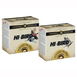 Federal Premium Hi-Bird Dove, Pigeon, and Upland Ammunition 12 Gauge 2-3/4" 1-1/4 oz #6 Shot Box of 25 0604544621211