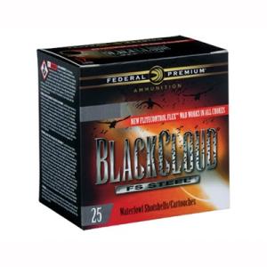 Federal Premium Black Cloud FS Waterfowl Shotgun Shells with FliteControl FLEX Wad - 12 Gauge - 3 - 2.75" - 25 Rounds