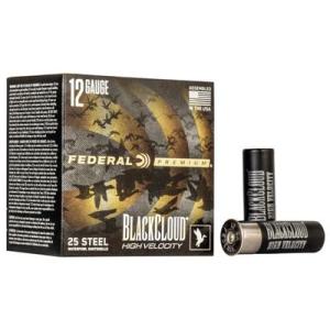 Federal Premium Black Cloud FS Waterfowl Shotgun Shells with FliteControl FLEX Wad - 12 Gauge - 3 - 3" - 25 Rounds